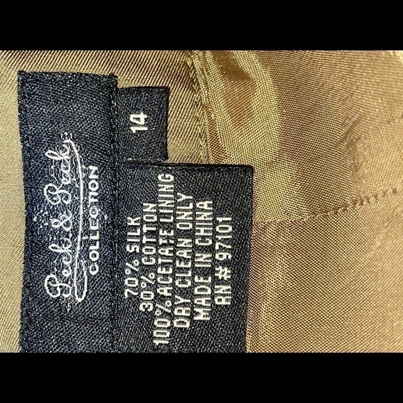 Elegant Tan Women's Pants - Picture 5 of 6